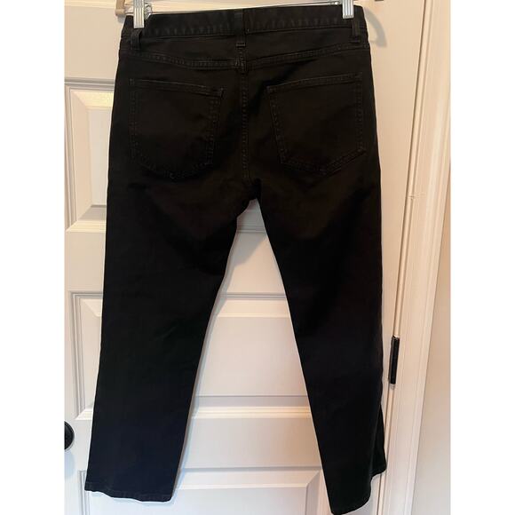Iris & Ink Black Cropped Skinny Jeans, Size 27 - Picture 4 of 4
